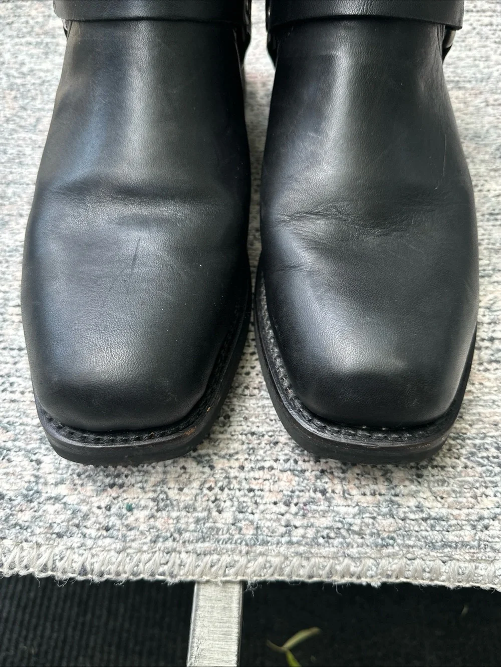 Harley Davidson Harness Hustin Black Leather Boots Mens 13, 95354 Riding Harness
